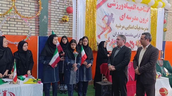 آغاز المپیاد ورزشی درون‌مدرسه‌ای در مدرسه مرضیه ملکان همزمان با سراسر کشور