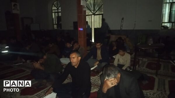دومین شب لیالی قدر در مسجد صاحب زمان جاورده 