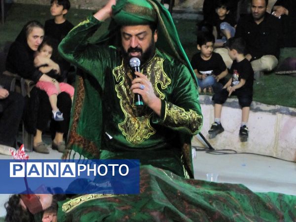 تعزیه خوانی در شهرک شهید بهشتی منطقه ۱۴ تهران در شب‌های محرم