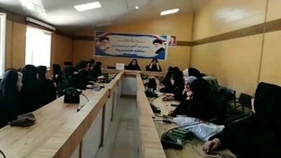 صدای دختران هشترودی در قرارگاه شهری طنین انداز شد