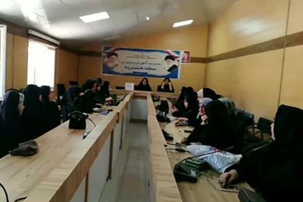 صدای دختران هشترودی در قرارگاه شهری طنین انداز شد