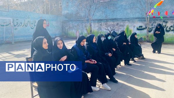  افتتاحیه مسابقات ورزشی بین‌مدرسه‌ای «جام اقتدار ایران» در آموزشگاه دخترانه تکتم