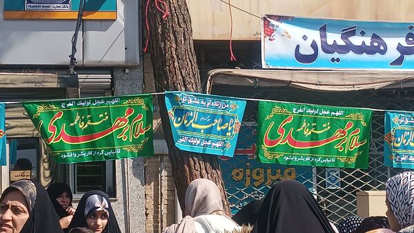 برپایی غرفه‌های فرهنگی به مناسبت میلاد امام زمان (عج) در نیشابور 