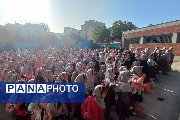 محکومیت ترور شهید سید حسن نصرالله در مدارس ناحیه 2 شهرری 