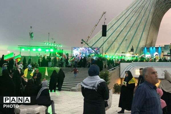 شور غدیر در میدان آزادی؛ پایتخت غرق در جشن ولایت