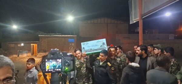 عزاداری دهه دوم فاطمیه با حضور شهید گمنام در دهستان شوراب صغیر  