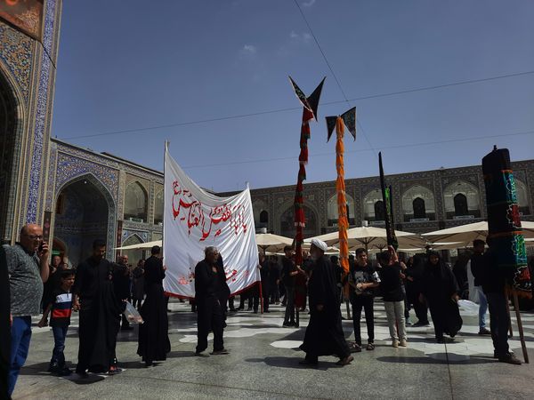 مراسم پیاده‌روی جاماندگان اربعین در مشهد