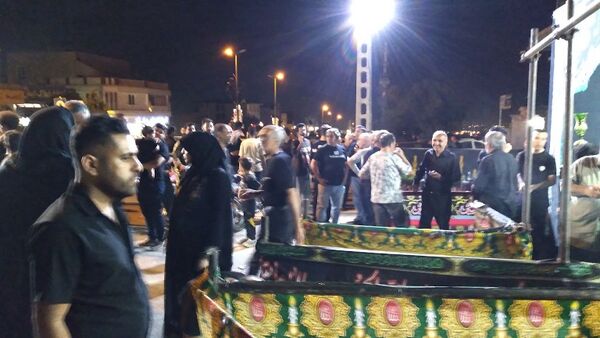 برپایی باشکوه موکب عظیم ریحانه نبی(س) در روستا «هیو» ساوجبلاغ 