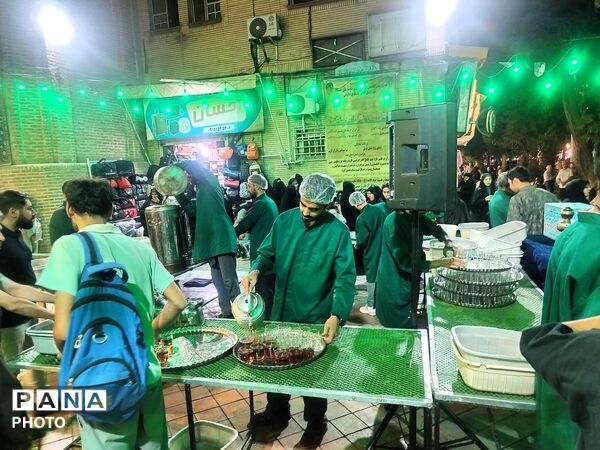 فعالیت چایخانه حضرت زهرا مسجد جامع شهرستان نیشابور در قاب پانا 