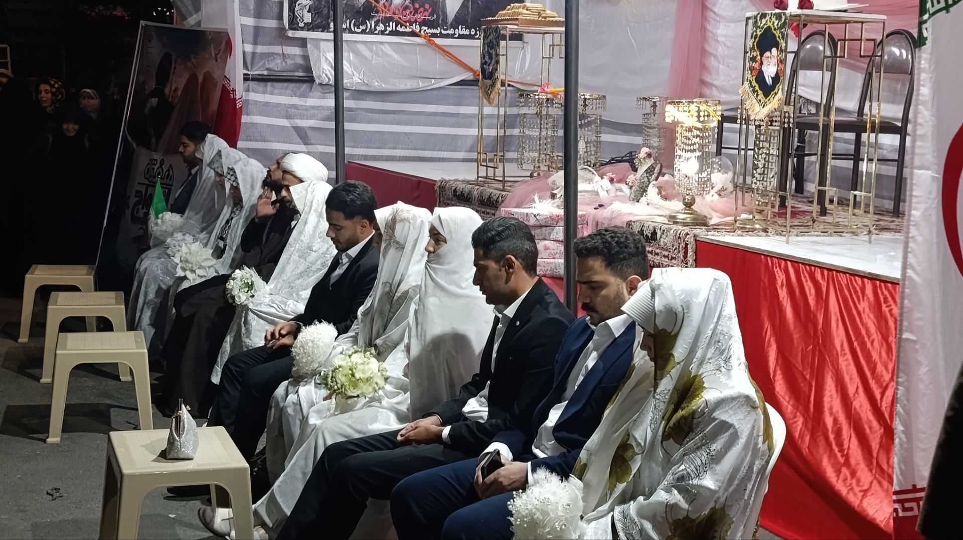 جشن ازدواج علوی با نورافشانی، آیین ازدواج آسان و کاروان خودرویی کودکان
