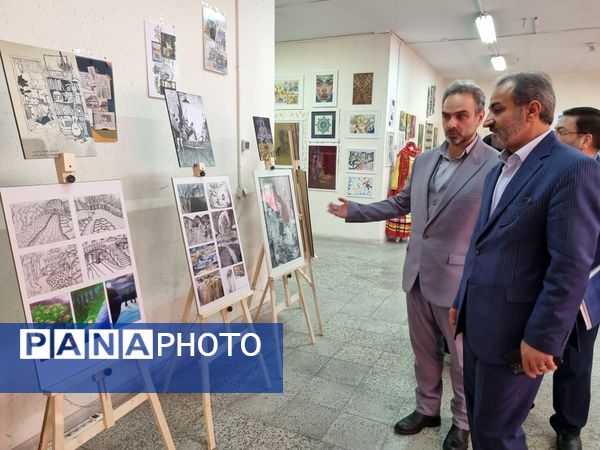 افتتاح نمایشگاه قطبی هنرستان‌های شهر تهران