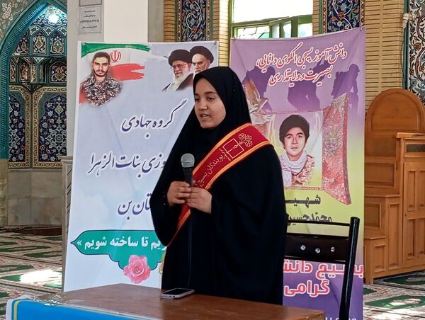 اردوی یک روزه دانش‌آموزان بسیجی همراه با ساخت موشک‌های استکبارستیزی 