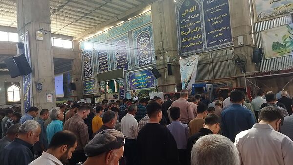 نماز عبادی و سیاسی جمعه همزمان با آغاز هفته نیروی انتظامی در نیشابور