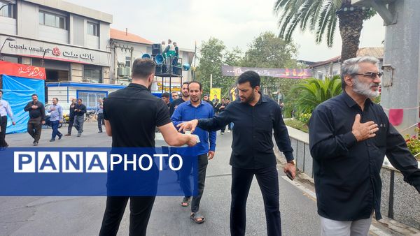 آیین دسته‌روی شهادت امام رضا(ع) در قائمشهر 