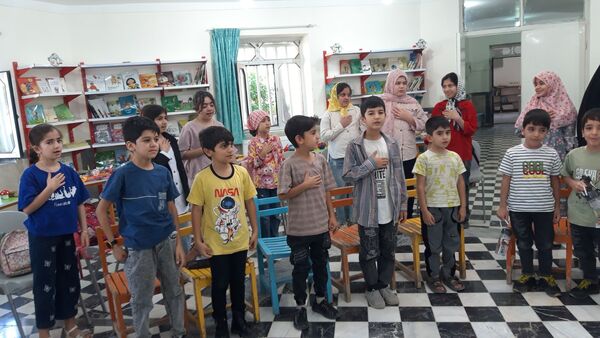 اختتامیه کانون پرورش فکری کودکان و نوجوانان در شهرستان آبدانان 