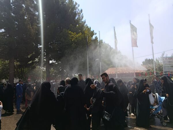 مراسم جاماندگان اربعین در شهرستان نیشابور همراه با برنامه های متنوع برگزار شد 