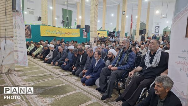 یادواره شهدا در مسجد جامع شهر جعفریه قم