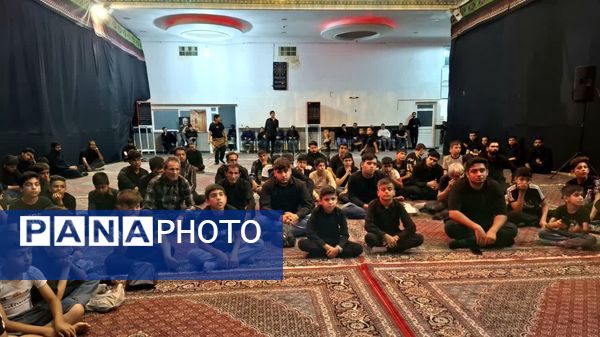 مراسم سوگواری شب هشتم محرم در هیئت انصار الحجه نیشابور 