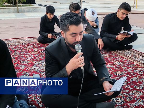 عزاداری روز دوم محرم در گلزار شهدای درق 