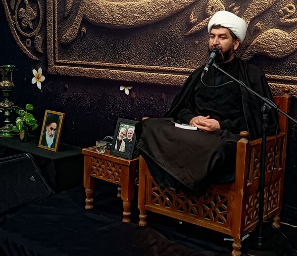 مراسم سینه زنی و دهه دوم فاطمیه در حسینیه شیرزاد نیشابور 