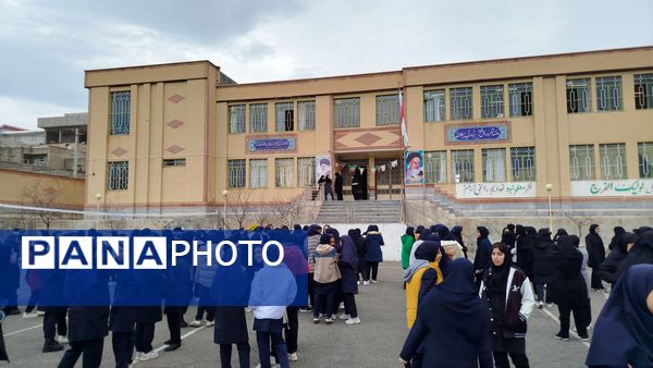 طنین چهل و هفتمین زنگ انقلاب در مدارس شهرستان هوراند