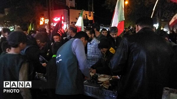 گذری بر موکب مردمی شهید مصطفی صدر زاده در یازدهمین شب از سال ۱۴۰۵