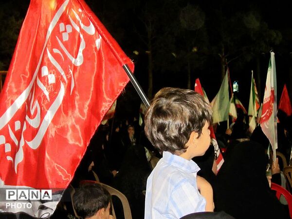 مراسم گرامیداشت آقای شهید ایران و یادبود شهدای شهرستان فلاورجان در اردوگاه شهید بهشتی اصفهان