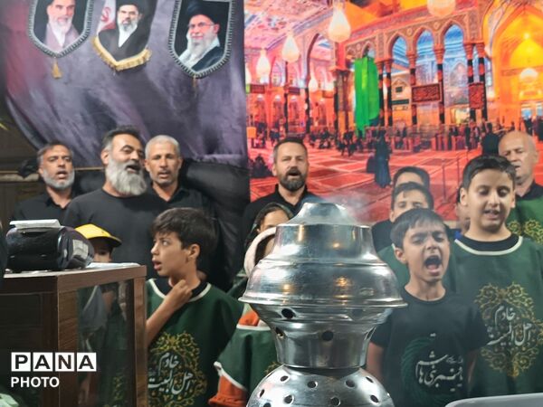 حسینیه امام خامنه ای(ره) میزبان مواکب مردمی