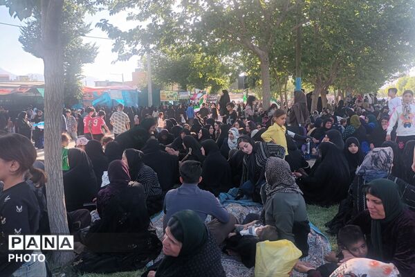 خیابان‌های لردگان، غرق در نور غدیر