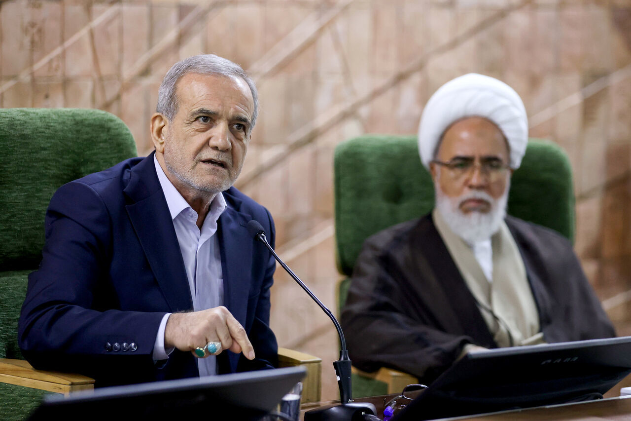 پزشکیان: برای توسعه کشور باید نقشه راه داشته باشیم 