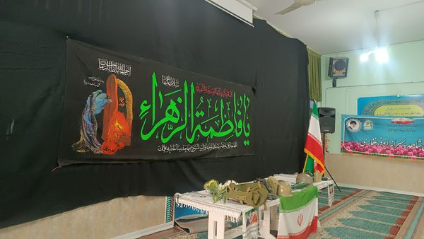 مراسم استقبال از شهید گمنام در دبیرستان شاهد ابوذر غفاری نیشابور 