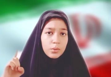 رجزخوانی انگلیسی دختری از مکتب زینب(س) 