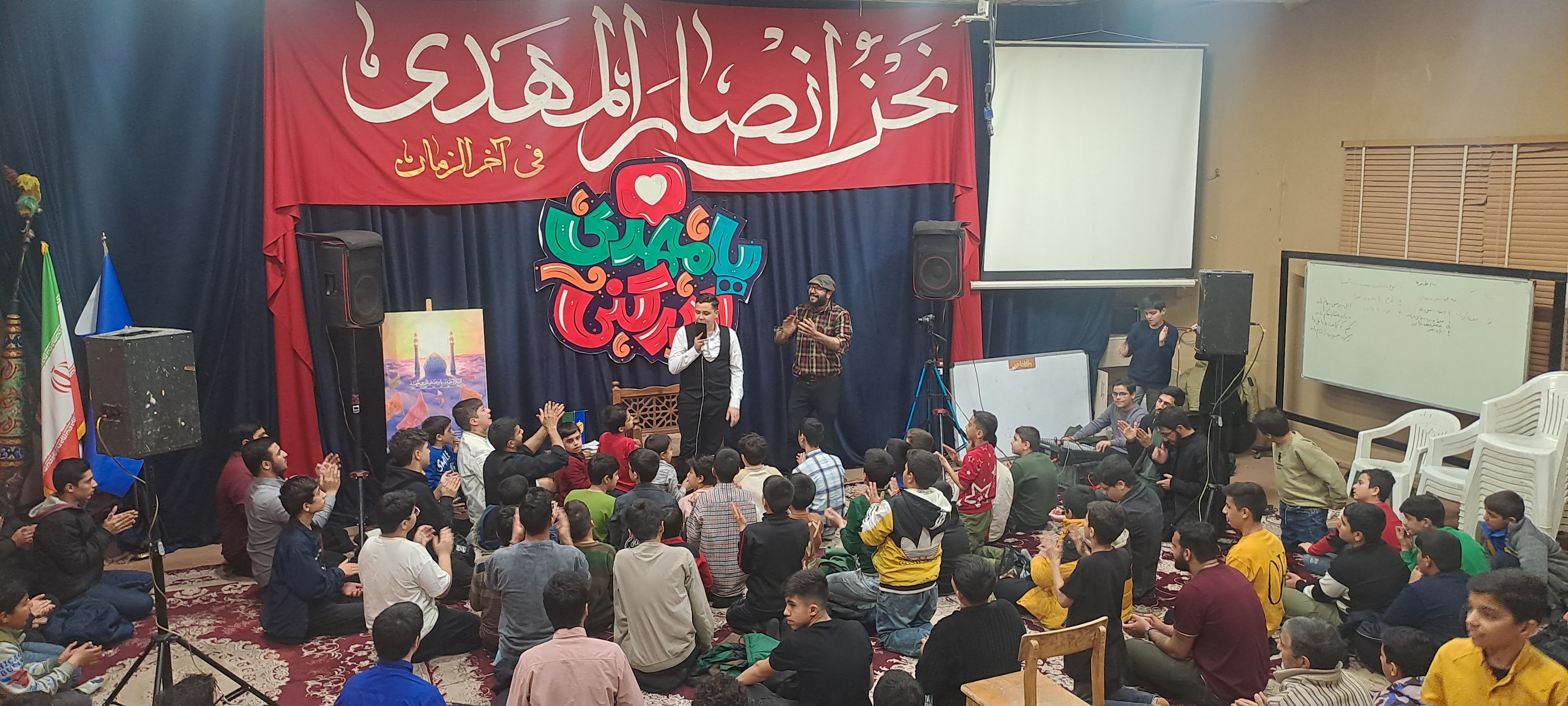 هیئت هفتگی دانش آموزی انصار المهدی نیشابور 