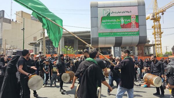 مراسم عاشورای حسینی با حضور پرشور مردم عزادار یاسوج