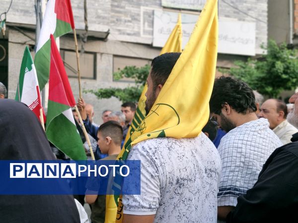 اجتماع مردمی حمایت از سربازان وطن در گلوگاه 