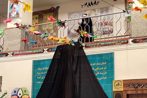  برگزاری مراسم شهادت امام صادق علیه السلام در دبستان شاهد ام البنین (س) ناحیه دو شهرری 