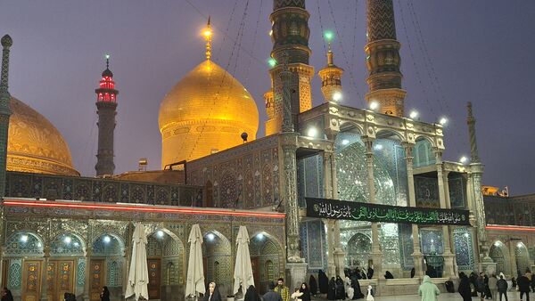 مراسم عزاداری شام شهادت امام هادی(ع) در حرم بانوی کرامت 