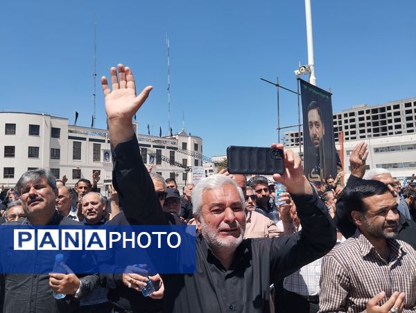 مردم مشهد در سوگ شهادت امام جواد(ع)