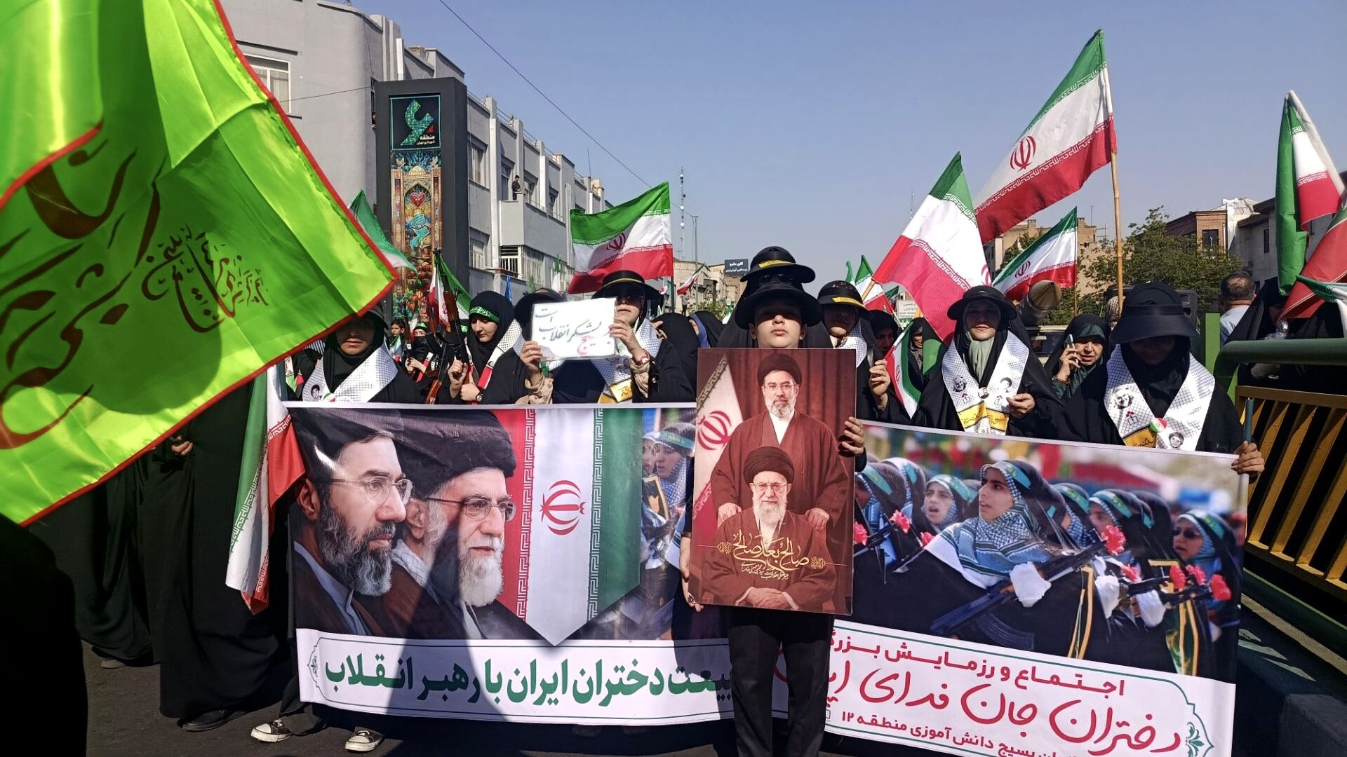 رزمایش «دختران جان‌فدای ایران»؛ نمادی از اقتدار و وفاداری