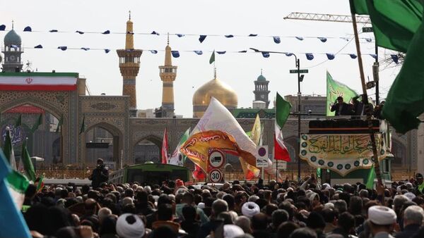 فریاد هم عهدی مردم مشهد با قائم آل محمد در اجتماع عظیم منتظران ظهور