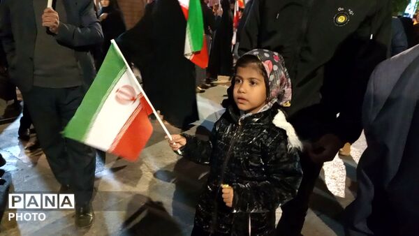 حضور پرشور کودکان و نوجوانان در قلب نیشابور 