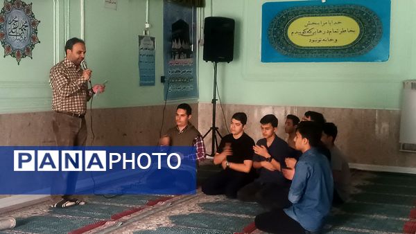 اولین زیارت عاشورای سال ۱۴۰۴ دبیرستان شاهد ابوذر غفاری نیشابور