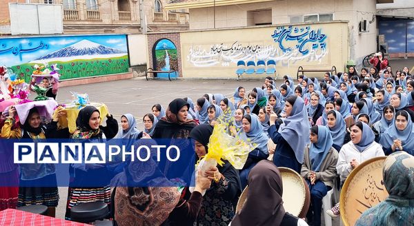 طلوع فرهنگ مازندران در مدرسه شهید بهداشت 