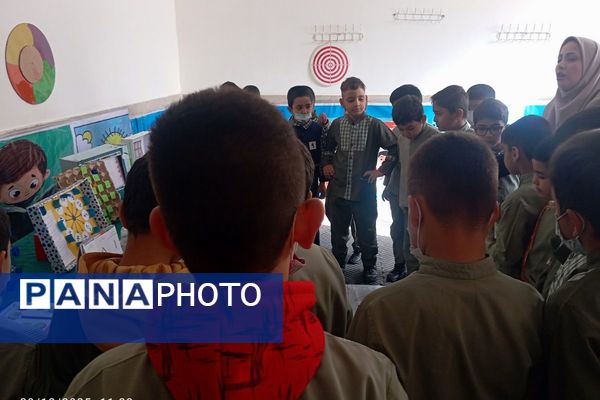نمایشگاه بازی یادگیری در آموزشگاه شهید رجایی