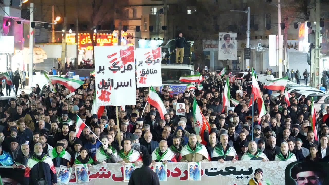 راهپیمایی امت شهید پرور کمالشهر  