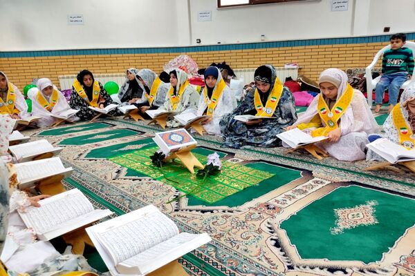 دومین روز مراسم اعتکاف در مسجد امام حسن مجتبی (ع) اردبیل