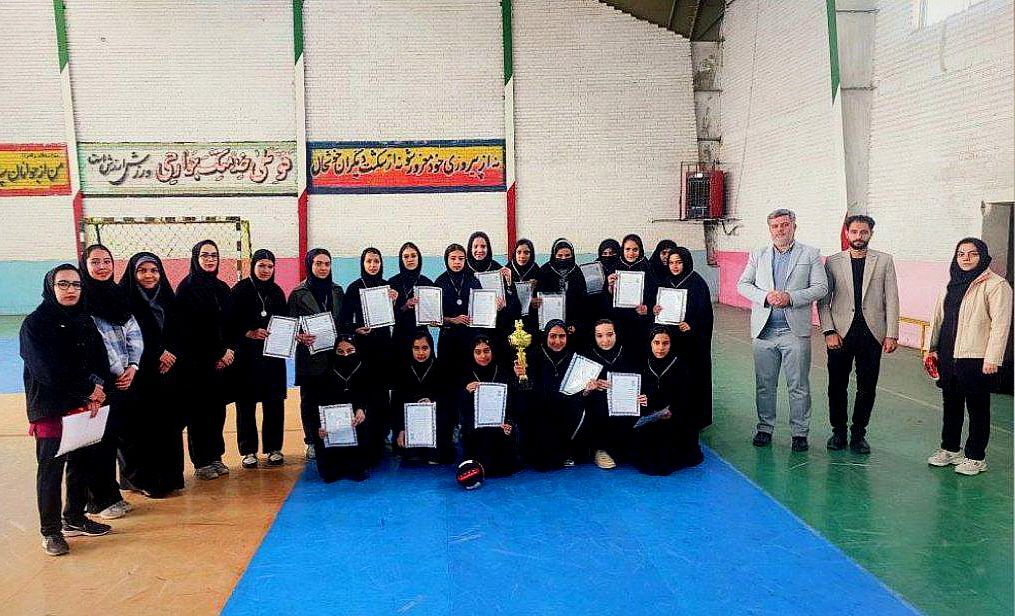 برگزاری مسابقات داژبال دختران در مقطع متوسطه اول جلگه رخ 