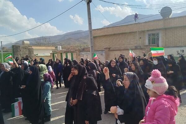 بیعت مردم دهستان جاورده با رهبر جدید جمهوری اسلامی ایران 