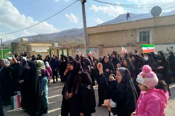 بیعت مردم دهستان جاورده با رهبر جدید جمهوری اسلامی ایران 
