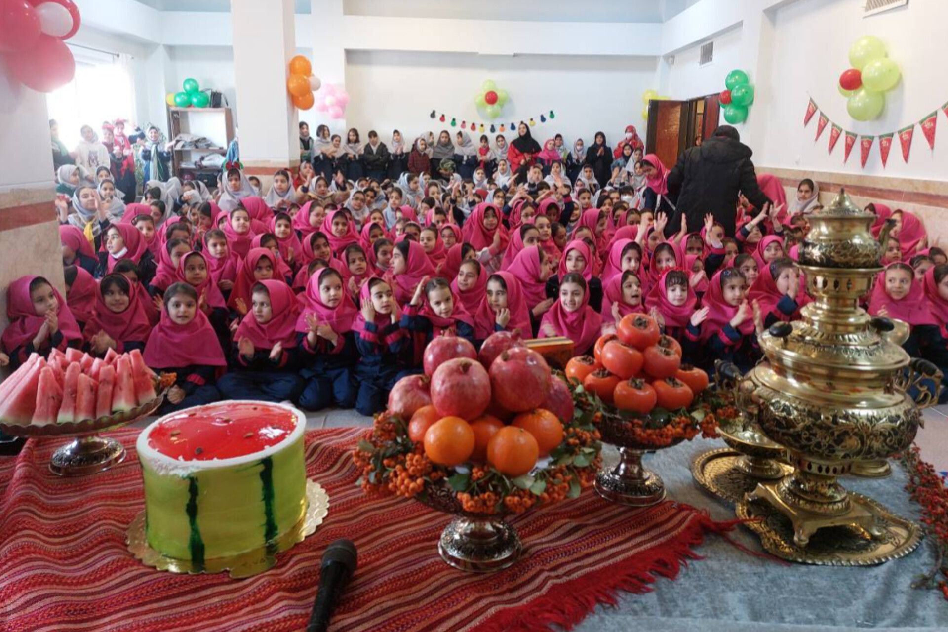 جشن یلدا در مدرسه شهید اسماعیلی عقدا پردیس